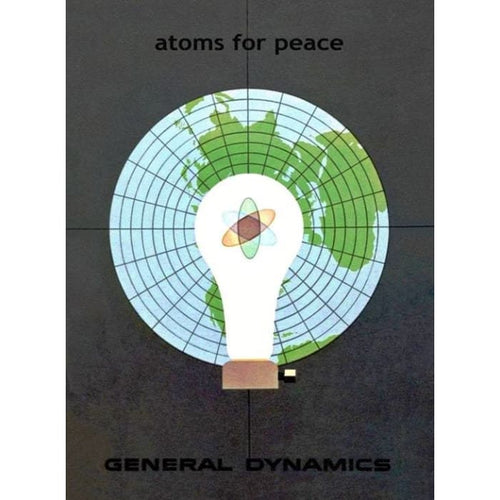 Mid Century Eames Era 1950’s General Dynamics Atoms For 