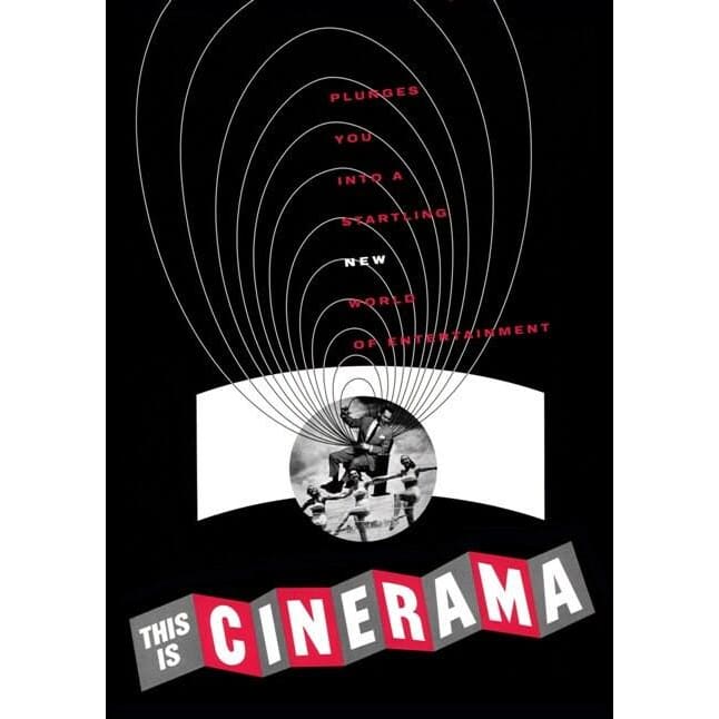 Rare 1950’s Movie Poster For This Is Cinerama A3 Poster 