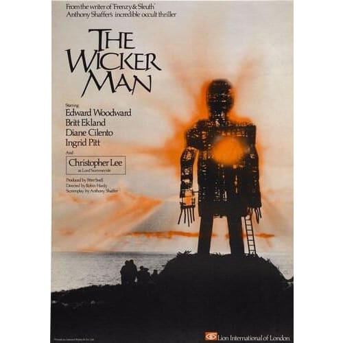 The Wicker Man Movie Poster A3/A2/A1 Print - Posters Prints 