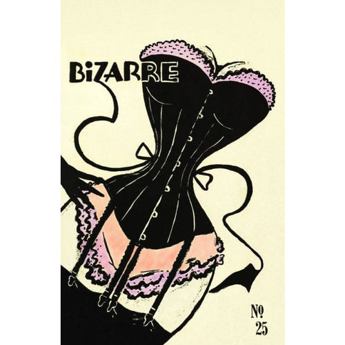 Vintage 1940’s Bizarre Fetish Magazine Cover No.25 Art A3 