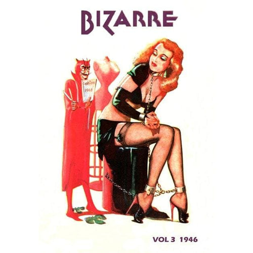 Vintage 1940’s Bizarre Fetish Magazine Cover No.3 Art A3 