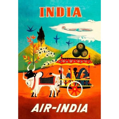 Vintage 1950’s Air India International Flights To Visit 