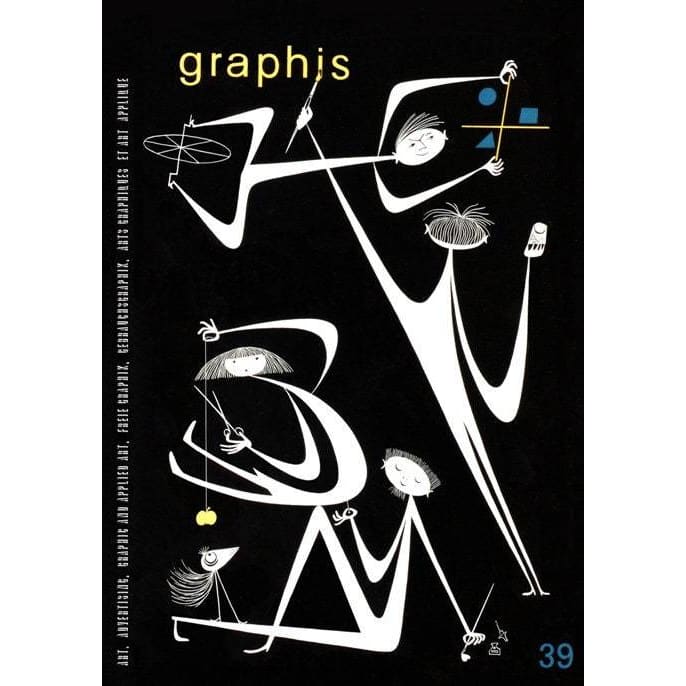 Vintage 1950’s Graphis Magazine Mid Century Design Magazine 