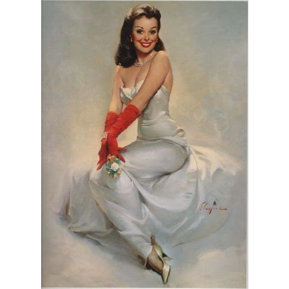 Vintage 1950’s Pin Up Art 1 Poster A3/A2/A1 Print - Posters 