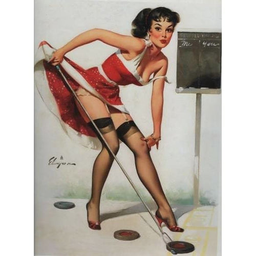 Vintage 1950’s Pin Up Art 2 Poster A3/A2/A1 Print - Posters 
