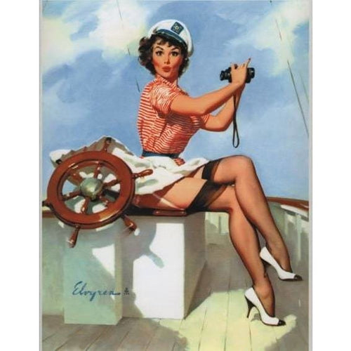 Vintage 1950’s Pin Up Art 6 Poster A3/A2/A1 Print - Posters 