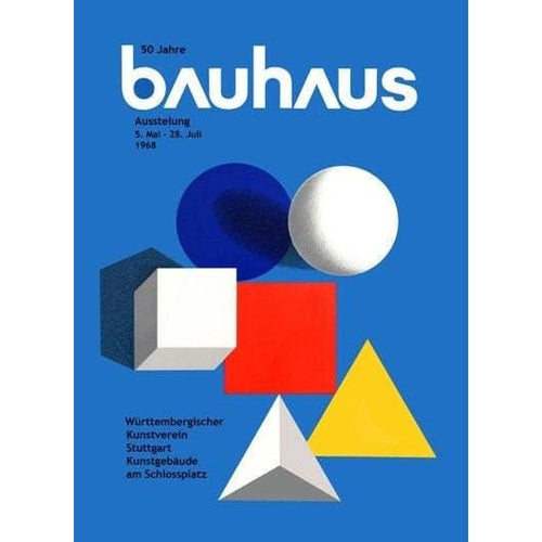 Vintage 1960’s Bauhaus School Of Design Dessau Weimar 50th 