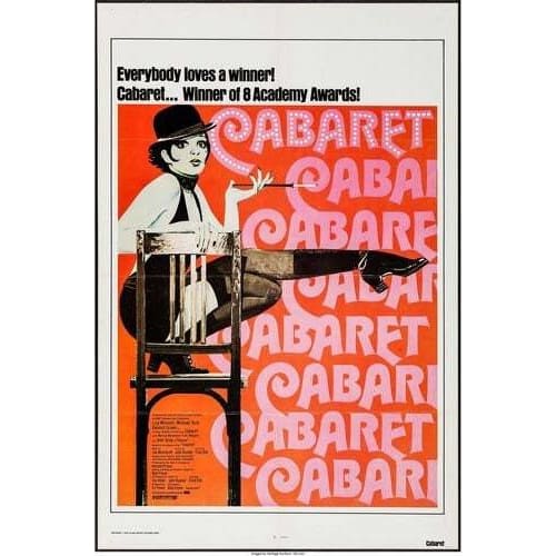 Vintage Cabaret Movie Poster Print A3 - A3 - Posters Prints 