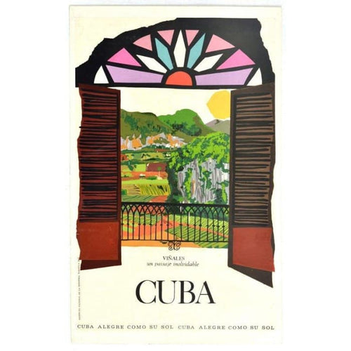 Vintage Cuba Tourism Poster Print A3/A4 - Posters Prints & 