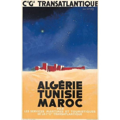 Vintage French Cruises to Algerian Tunisia and Morocco 