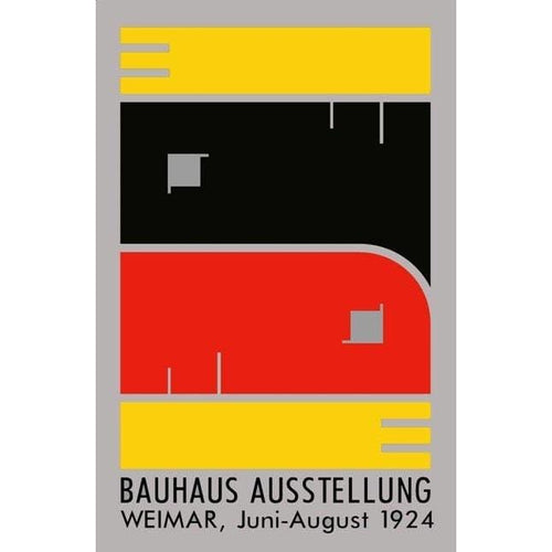 Vintage German 1920’s Bauhaus School Of Design Dessau Weimar