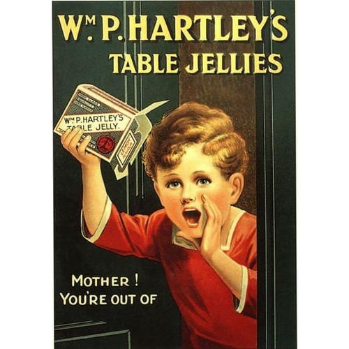 Vintage Hartleys Jelly Advertisement Poster A3 Print - A3 - 