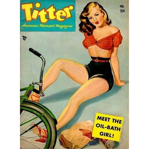 Vintage Pin Up Girl 169 Pinup Poster A3 Print - A3 - Posters