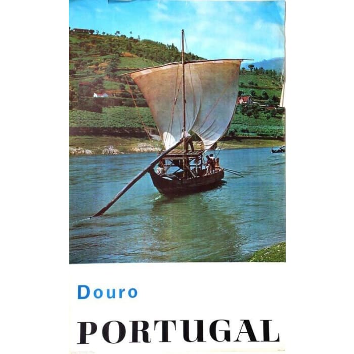 Vintage River Douro Portugal Tourism Poster Print A3/A4 - 