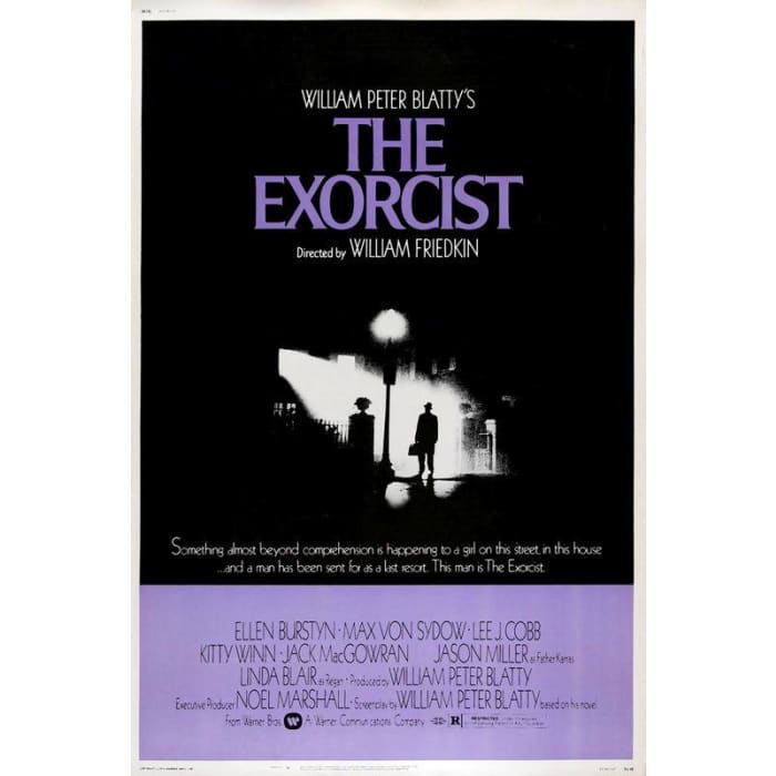 Vintage The Exorcist Movie Movie Poster A3/A2/A1 Print - 