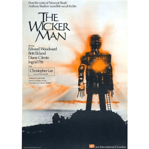 Vintage The Wicker Man Movie Movie Poster A3/A2/A1 Print - 