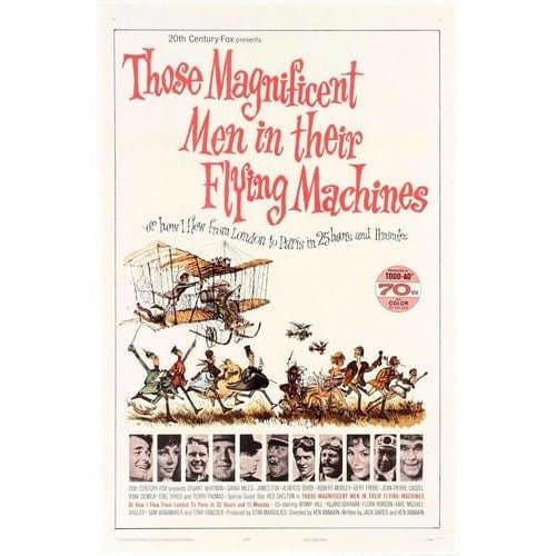 Vintage Those Magnificent Men In Their Flying Machines Movie