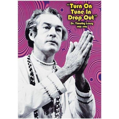 Vintage Timothy Leary Turn On Tune In Drop Out Poster A3 