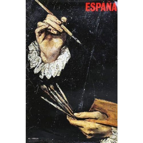 Vintage Visit Spain Art El Greco Tourism Poster Print A3/A4 