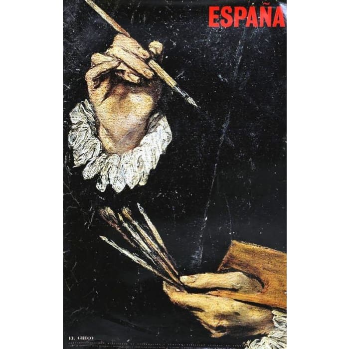 Vintage Visit Spain Art El Greco Tourism Poster Print A3/A4 