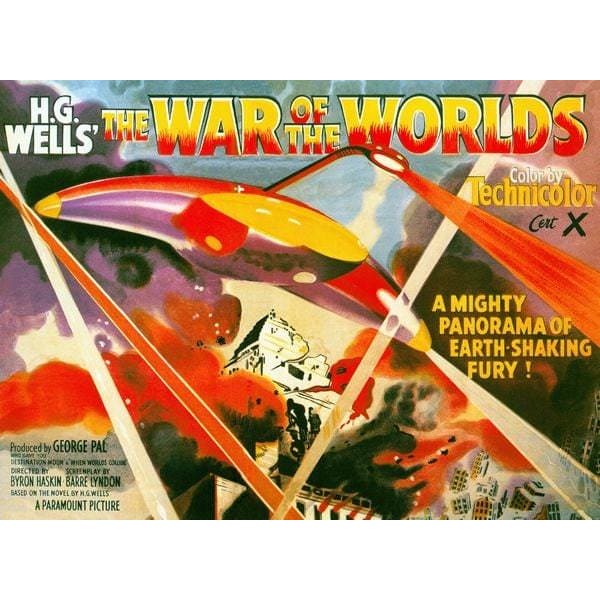 War Of The Worlds Movie Poster A3/A2/A1 Print - Posters 